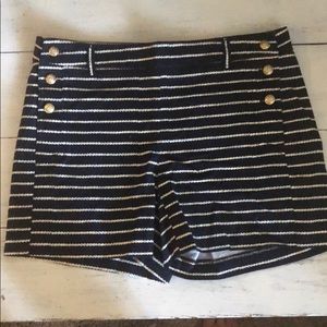 Cynthia Rowley Nautical Shorts